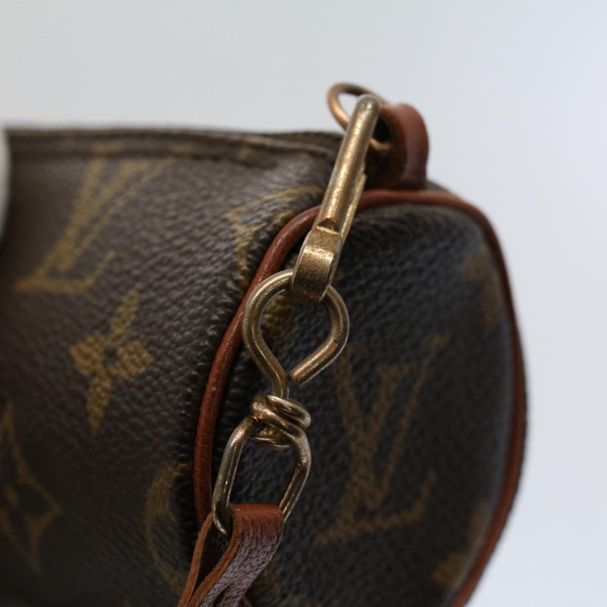 LOUIS VUITTON Monogram Papillon Pouch Vintage LV yk9139