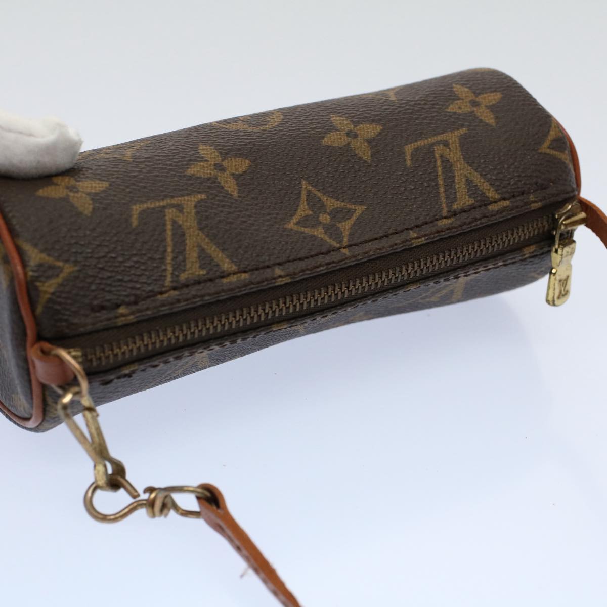 LOUIS VUITTON Monogram Papillon Pouch Vintage LV yk9139