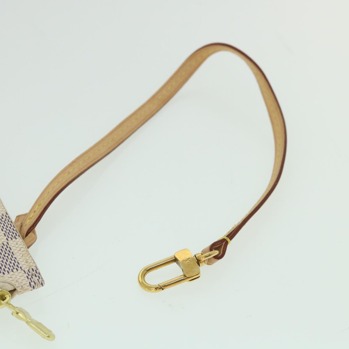 LOUIS VUITTON Damier Azur Neverfull PM Pouch Accessory Pouch LV yk9142