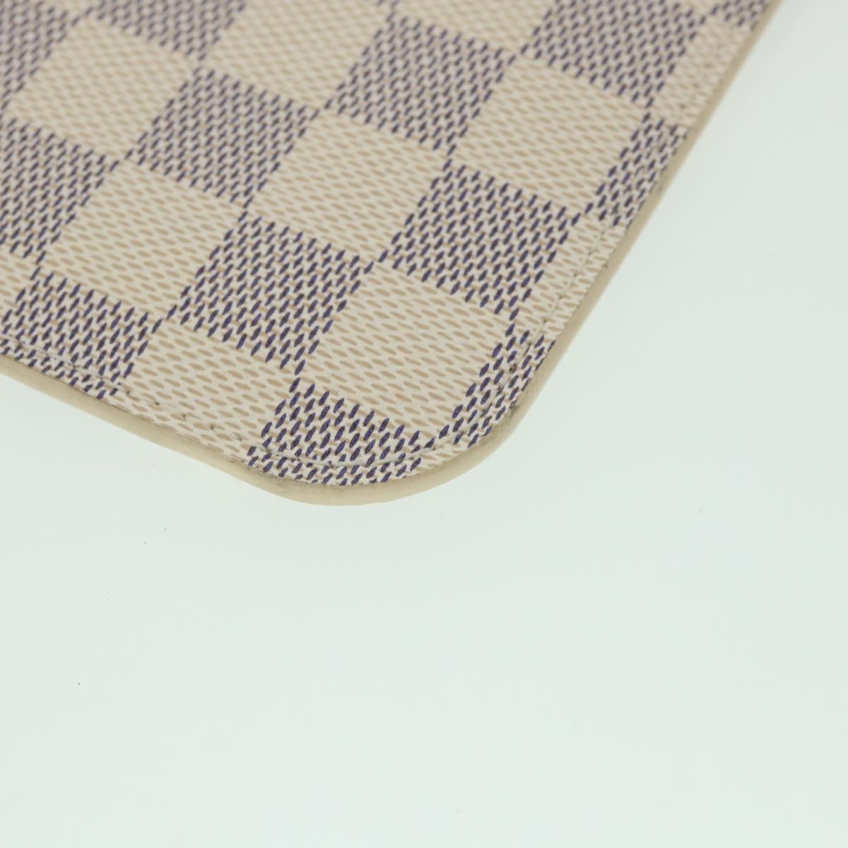 LOUIS VUITTON Damier Azur Neverfull PM Pouch Accessory Pouch LV yk9142