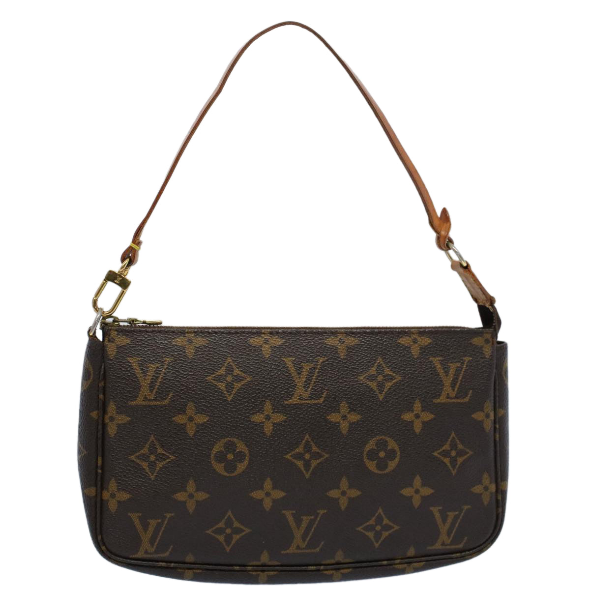 LOUIS VUITTON Monogram Pochette Accessoires Pouch M51980 LV yk9145