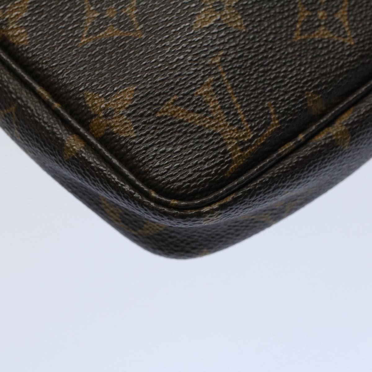LOUIS VUITTON Monogram Pochette Accessoires Pouch M51980 LV yk9145