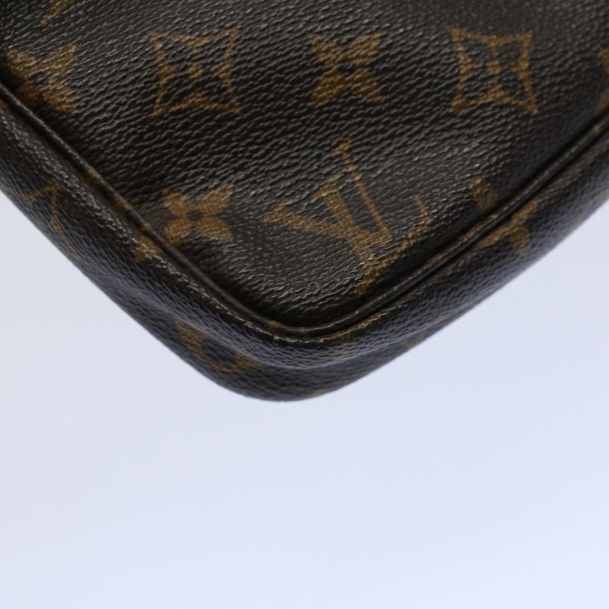 LOUIS VUITTON Monogram Pochette Accessoires Pouch M51980 LV yk9145