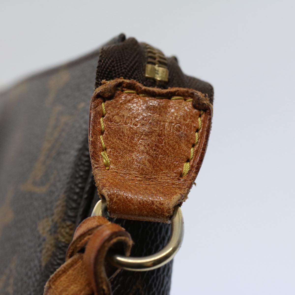 LOUIS VUITTON Monogram Pochette Accessoires Pouch M51980 LV yk9145