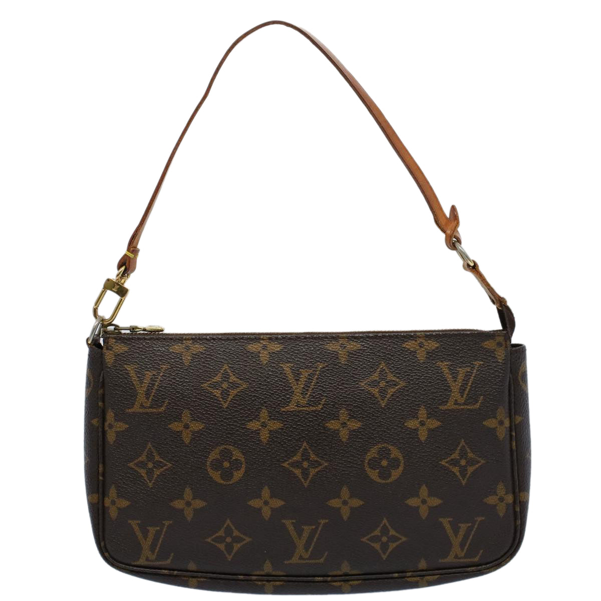 LOUIS VUITTON Monogram Pochette Accessoires Pouch M51980 LV yk9145