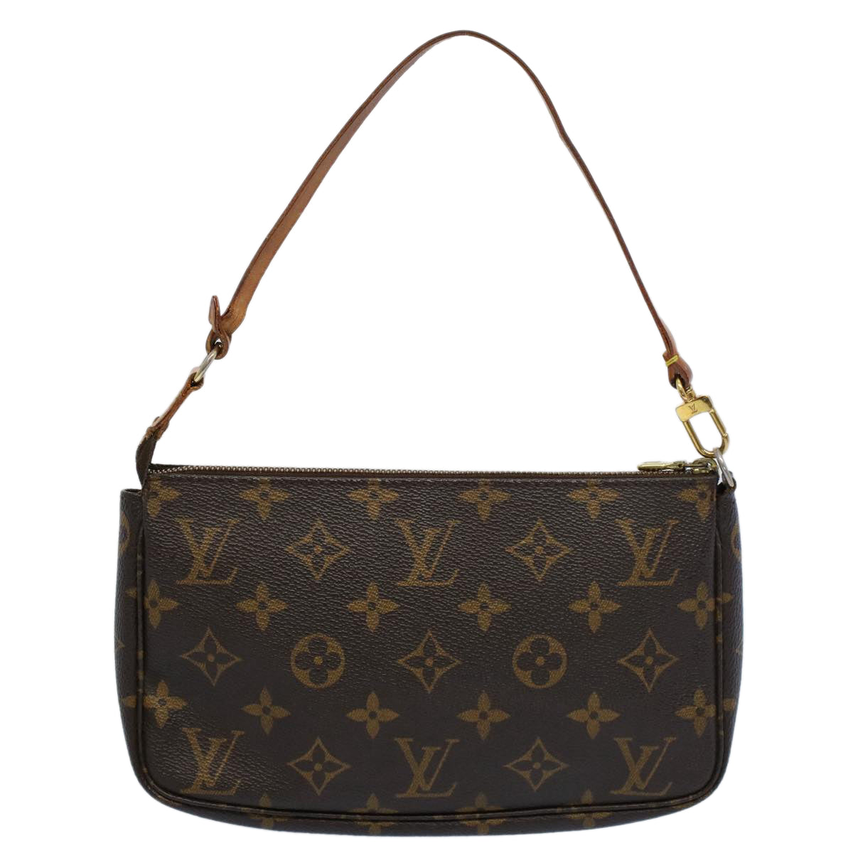 LOUIS VUITTON Monogram Pochette Accessoires Pouch M51980 LV yk9145