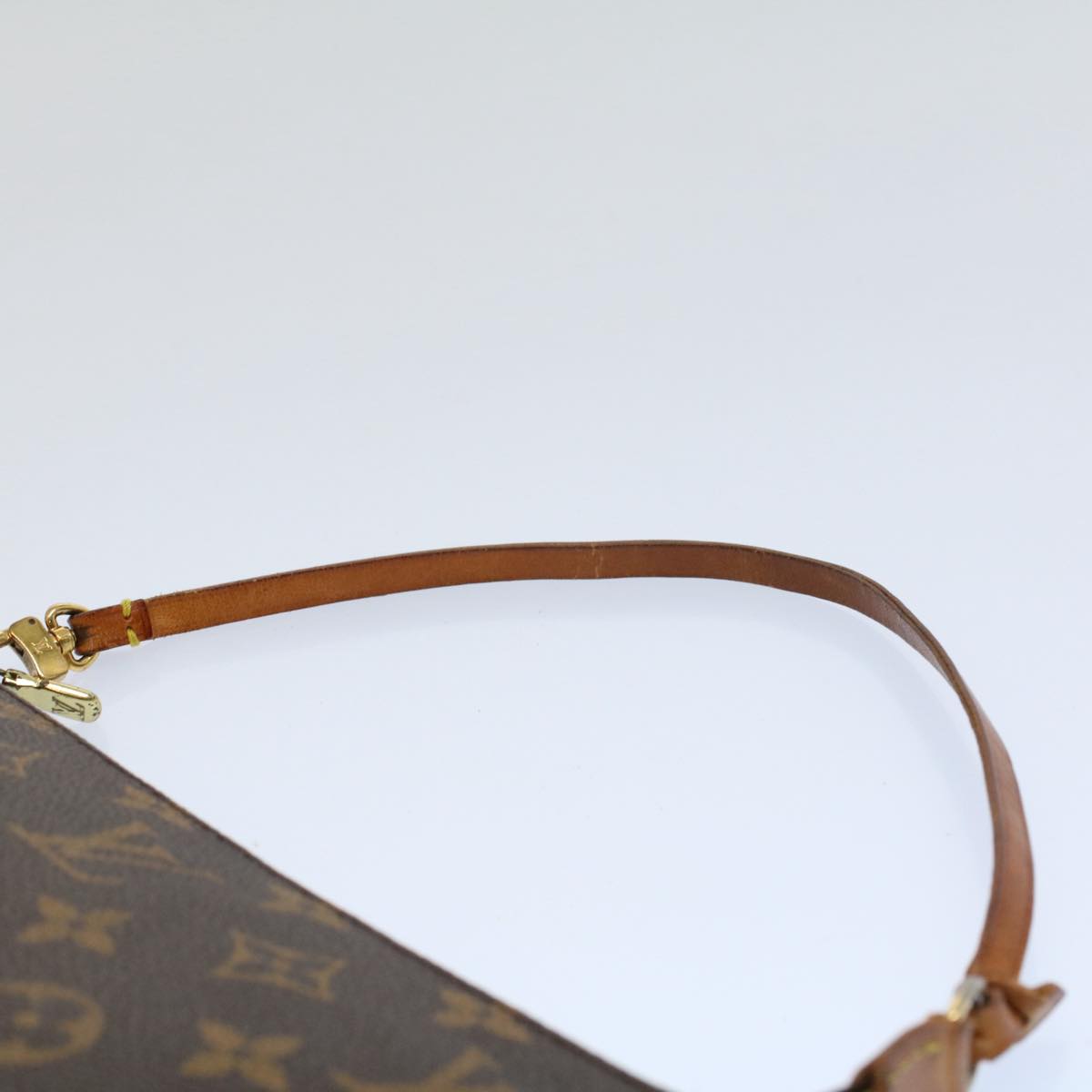LOUIS VUITTON Monogram Pochette Accessoires Pouch M51980 LV yk9145