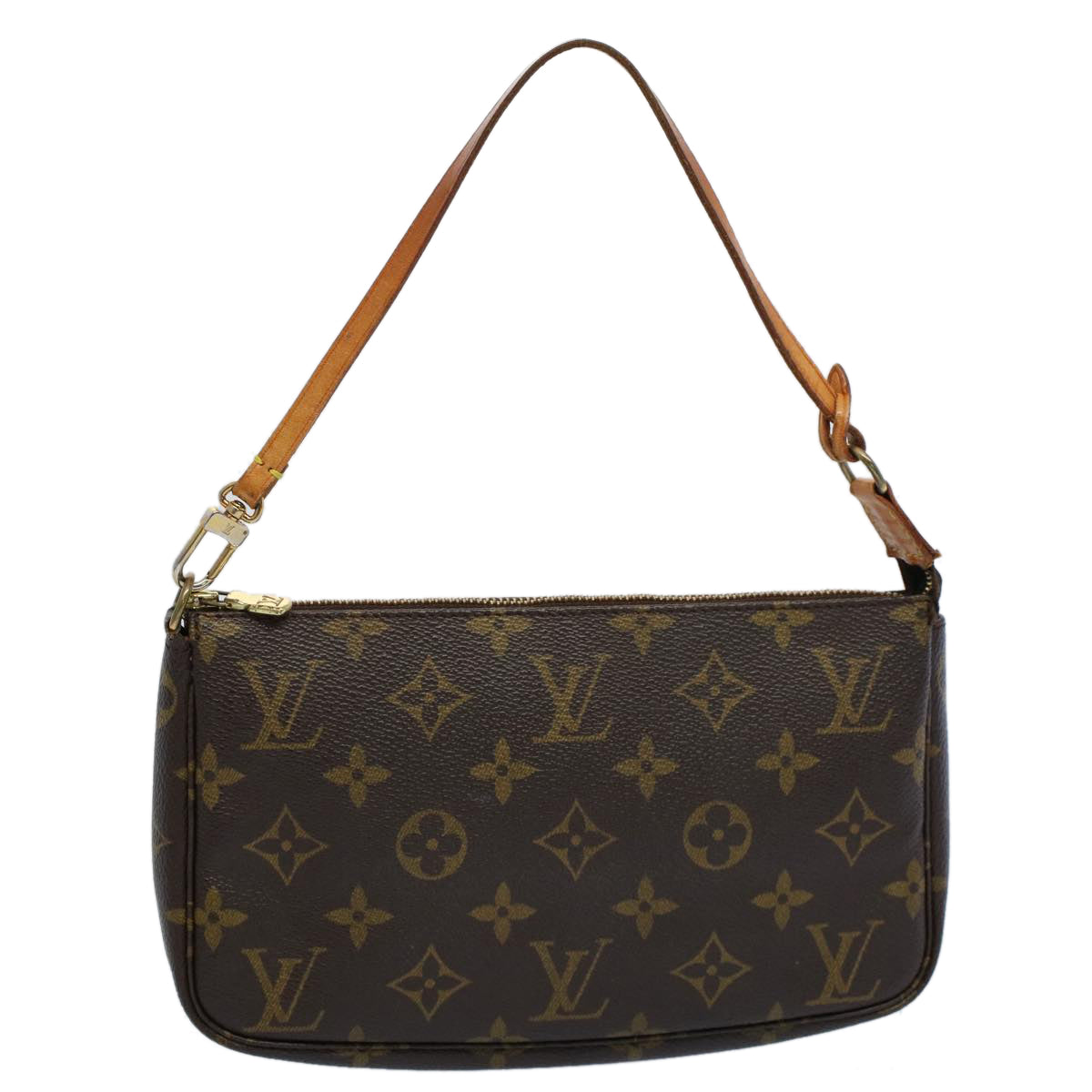 LOUIS VUITTON Monogram Pochette Accessoires Pouch M51980 LV yk9147