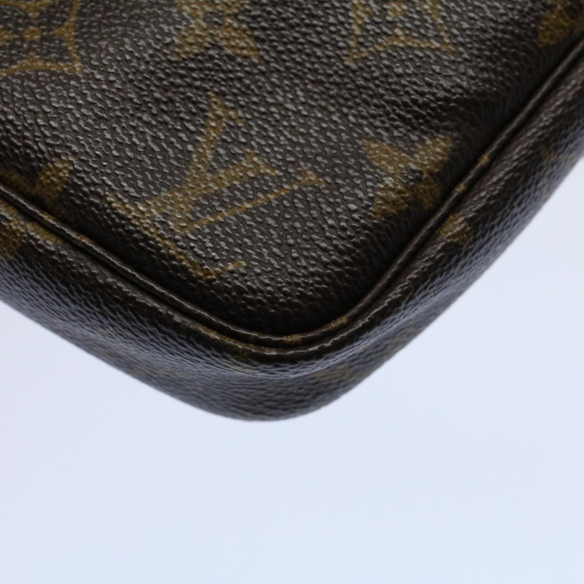 LOUIS VUITTON Monogram Pochette Accessoires Pouch M51980 LV yk9147