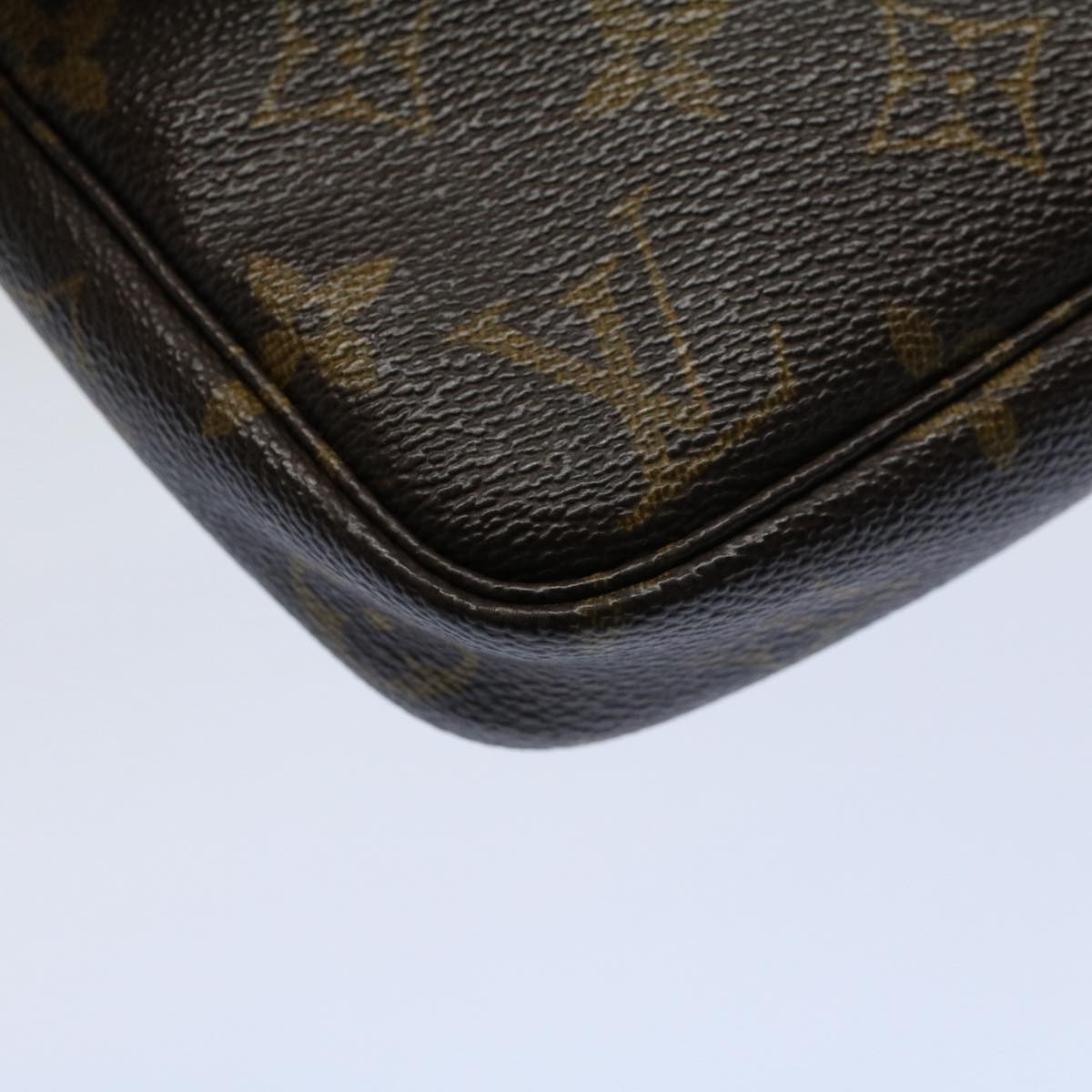 LOUIS VUITTON Monogram Pochette Accessoires Pouch M51980 LV yk9147