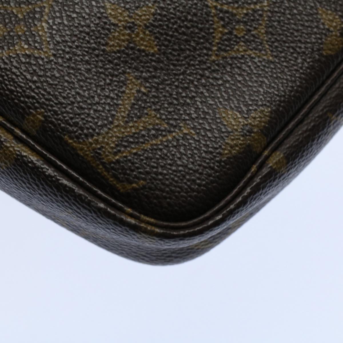 LOUIS VUITTON Monogram Pochette Accessoires Pouch M51980 LV yk9147