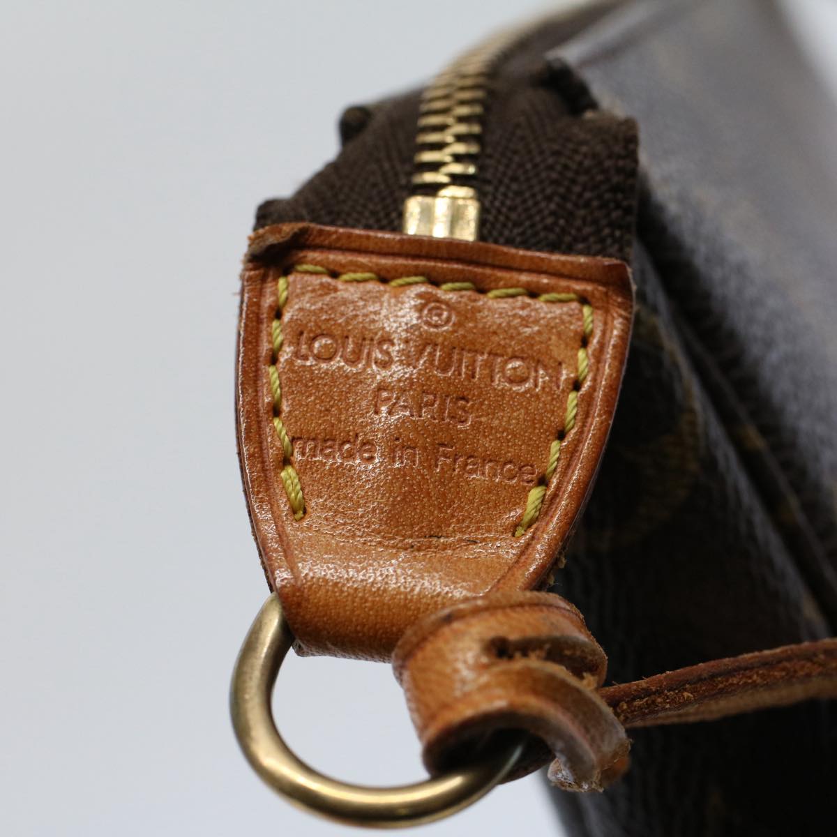 LOUIS VUITTON Monogram Pochette Accessoires Pouch M51980 LV yk9147