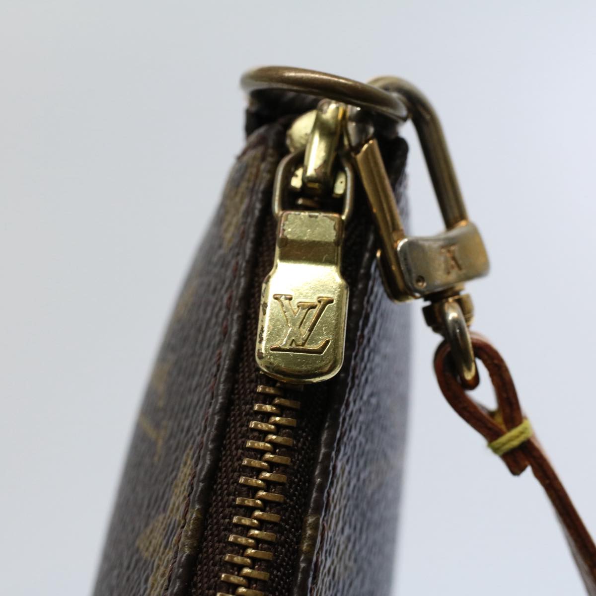 LOUIS VUITTON Monogram Pochette Accessoires Pouch M51980 LV yk9147