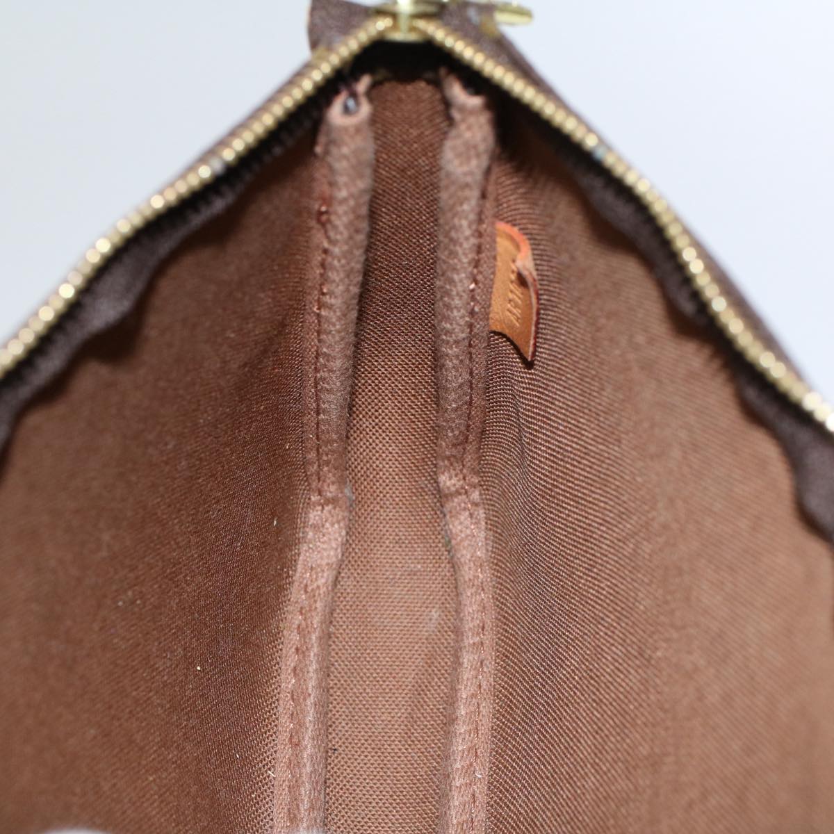 LOUIS VUITTON Monogram Pochette Accessoires Pouch M51980 LV yk9147