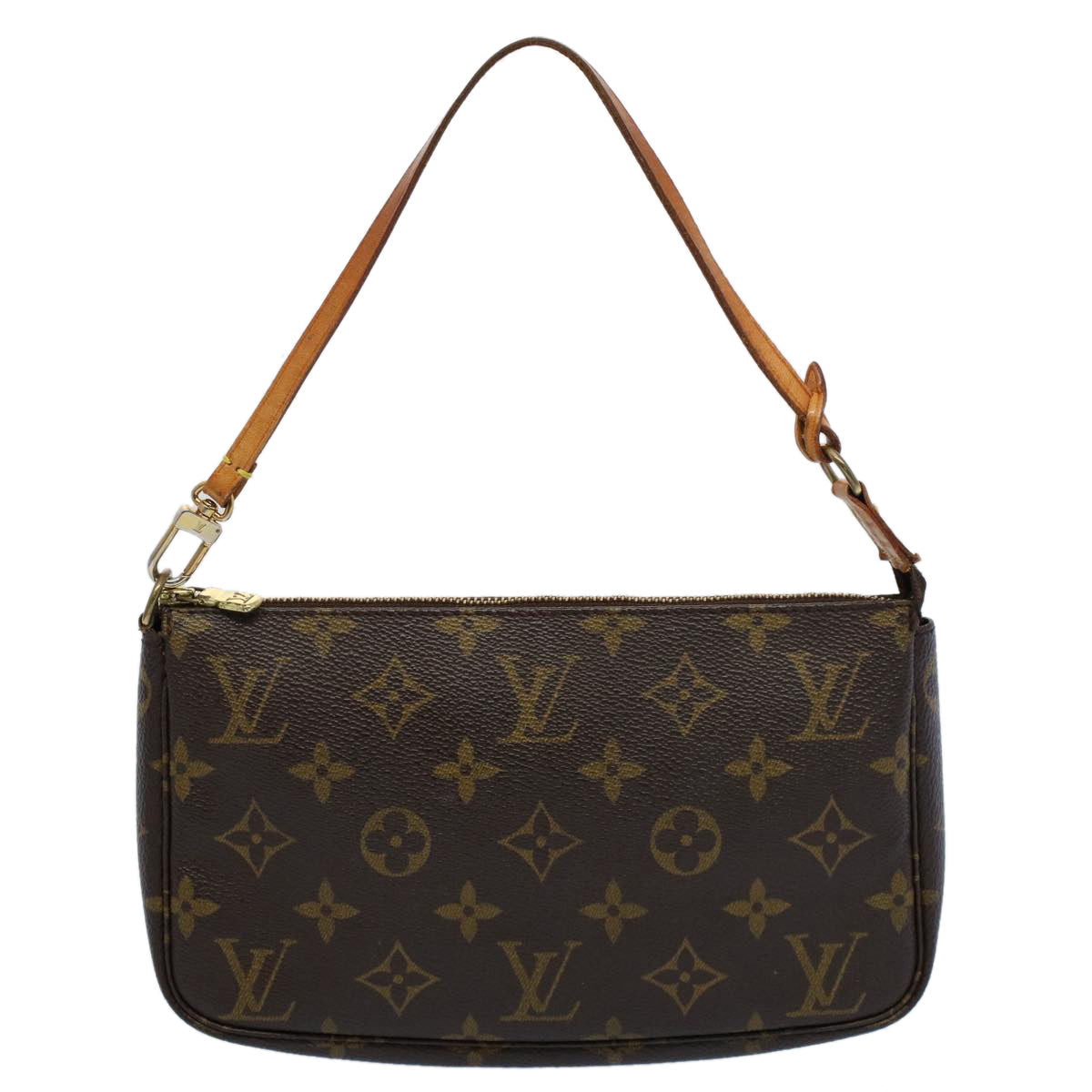 LOUIS VUITTON Monogram Pochette Accessoires Pouch M51980 LV yk9147