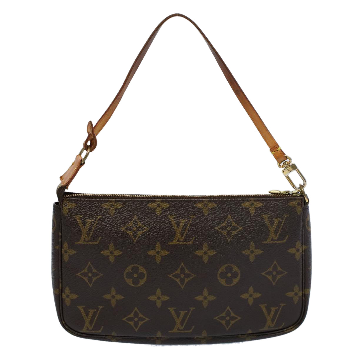 LOUIS VUITTON Monogram Pochette Accessoires Pouch M51980 LV yk9147