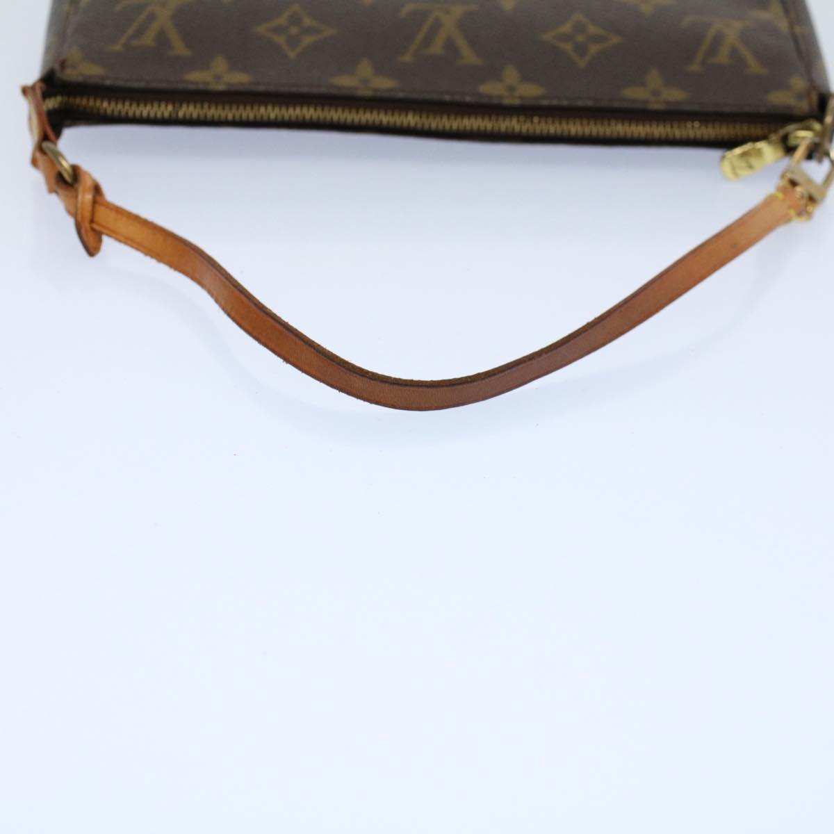 LOUIS VUITTON Monogram Pochette Accessoires Pouch M51980 LV yk9147