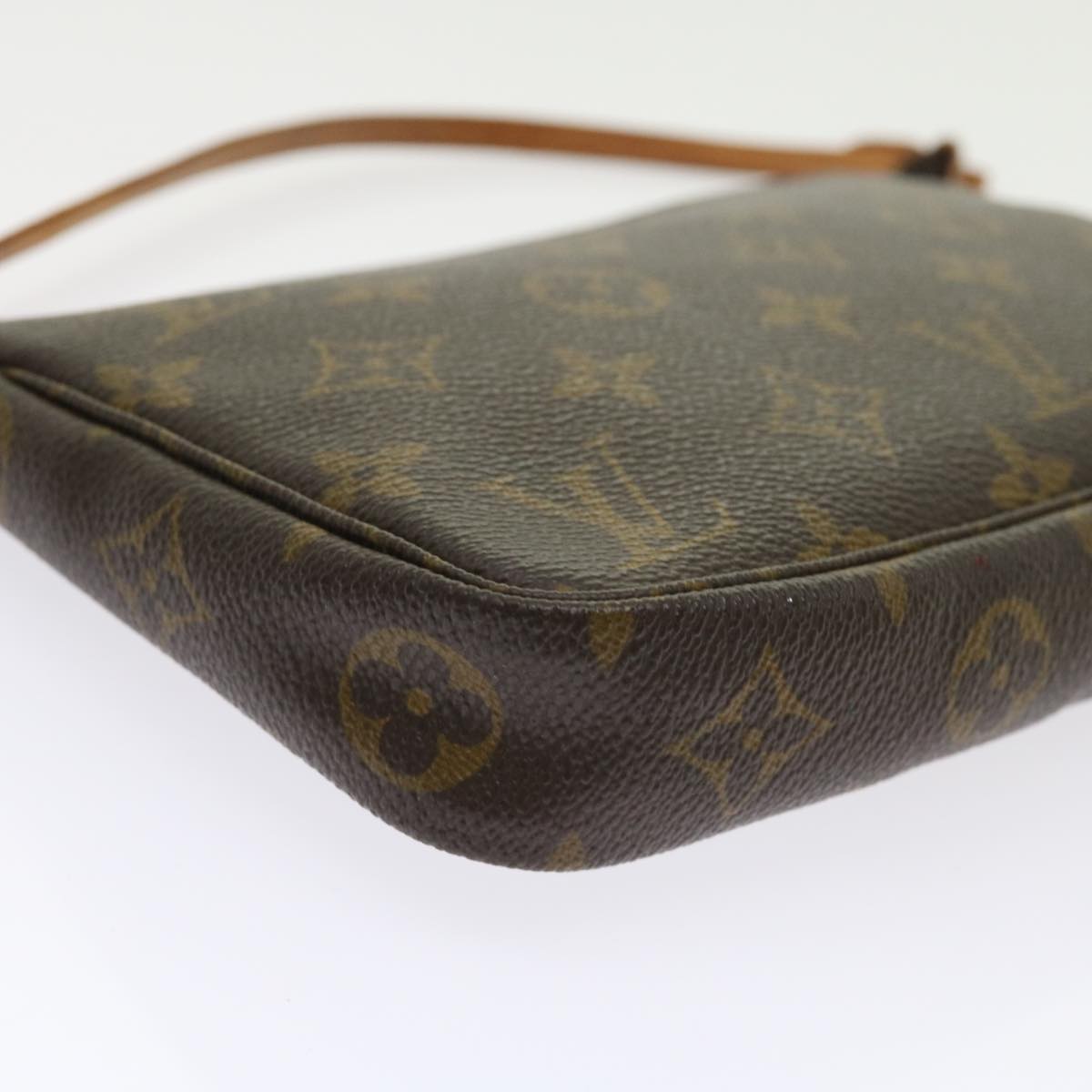 LOUIS VUITTON Monogram Pochette Accessoires Pouch M51980 LV yk9156