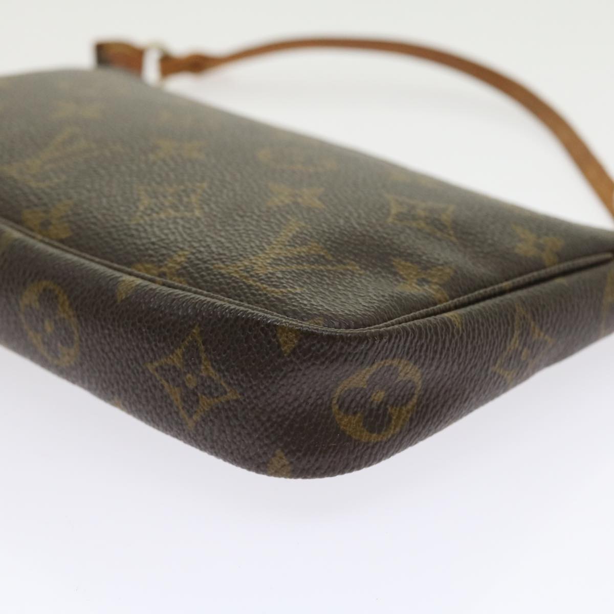 LOUIS VUITTON Monogram Pochette Accessoires Pouch M51980 LV yk9156
