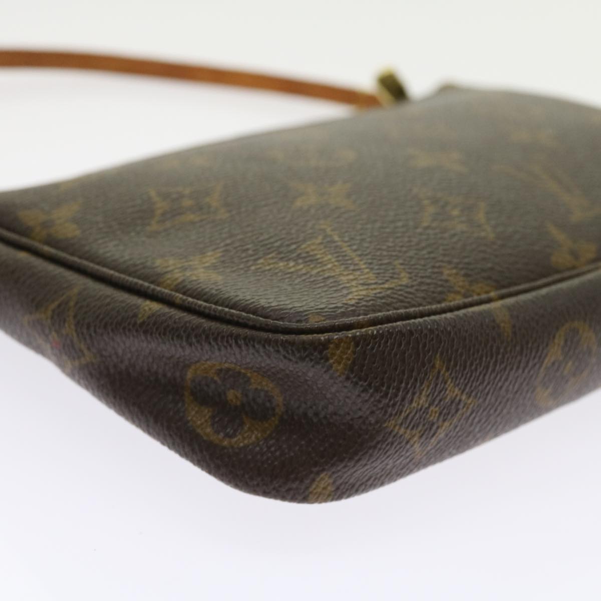 LOUIS VUITTON Monogram Pochette Accessoires Pouch M51980 LV yk9156