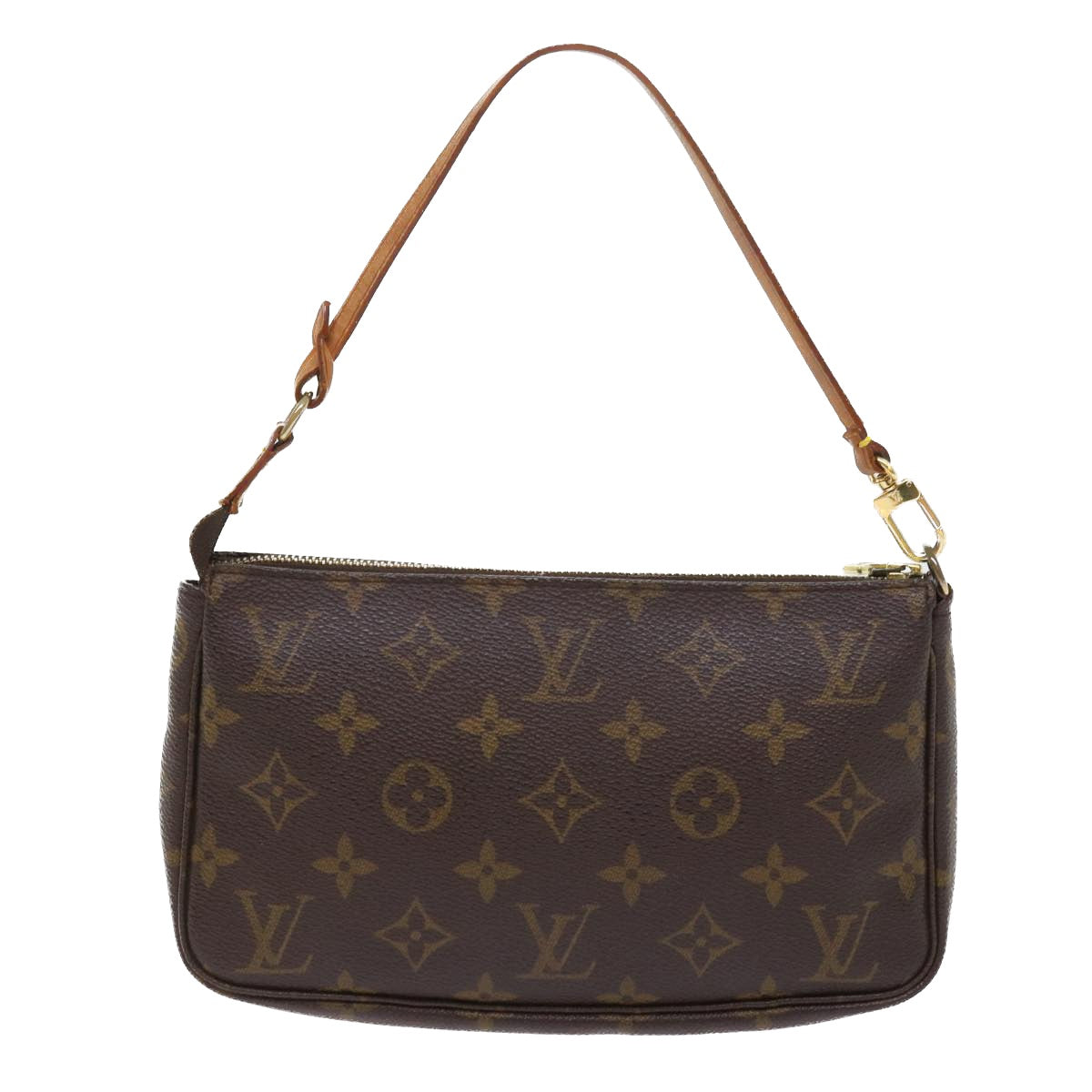 LOUIS VUITTON Monogram Pochette Accessoires Pouch M51980 LV yk9156