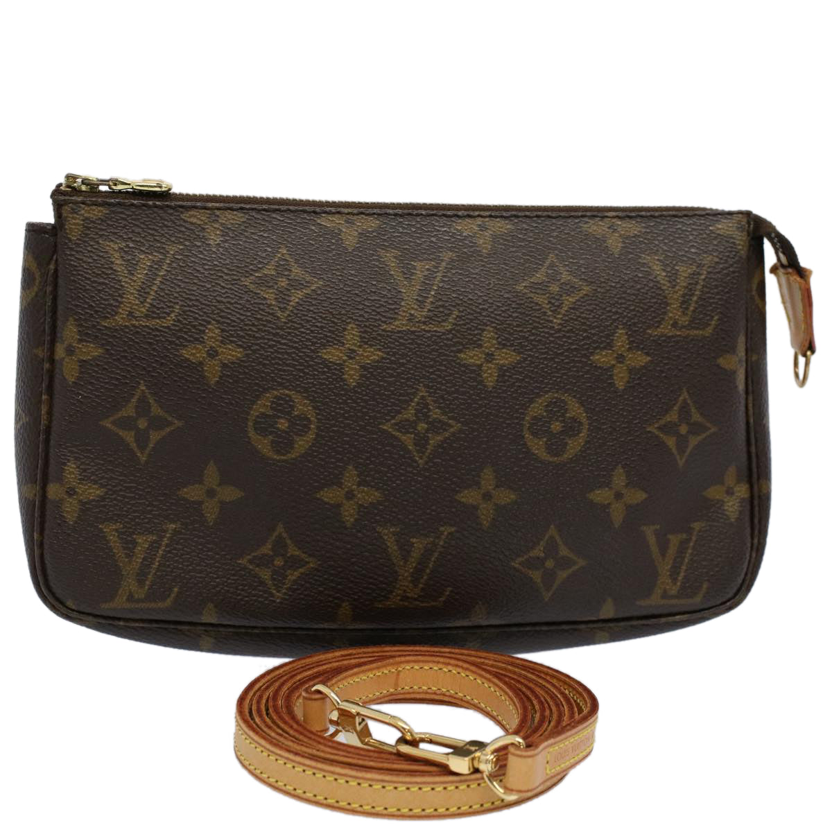 LOUIS VUITTON Monogram Pochette Accessoires Pouch Vintage M51980 LV yk9161
