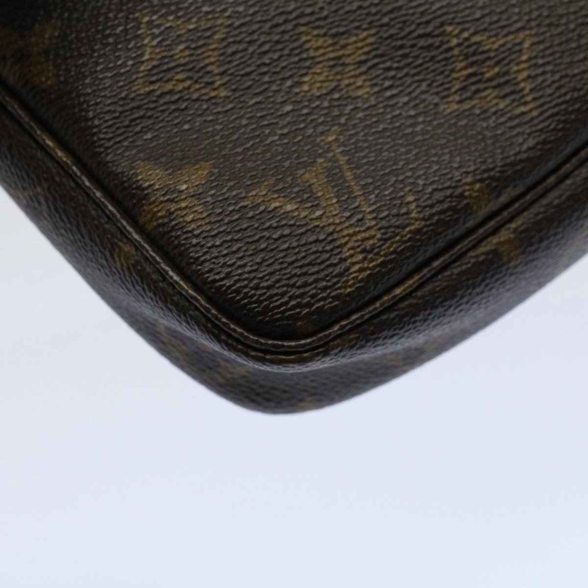 LOUIS VUITTON Monogram Pochette Accessoires Pouch Vintage M51980 LV yk9161