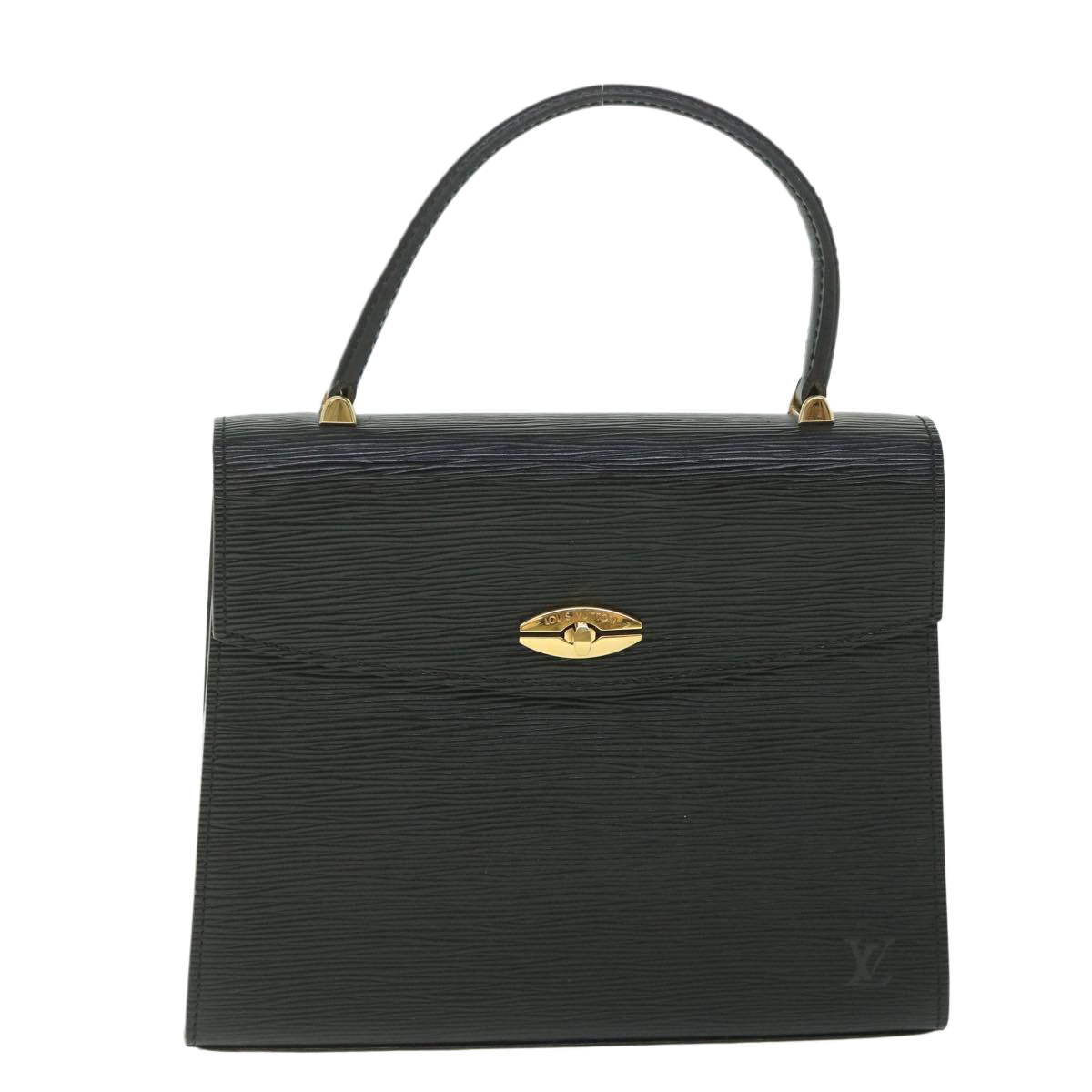 LOUIS VUITTON Epi Malesherbes Hand Bag Black M52372 LV yk9162