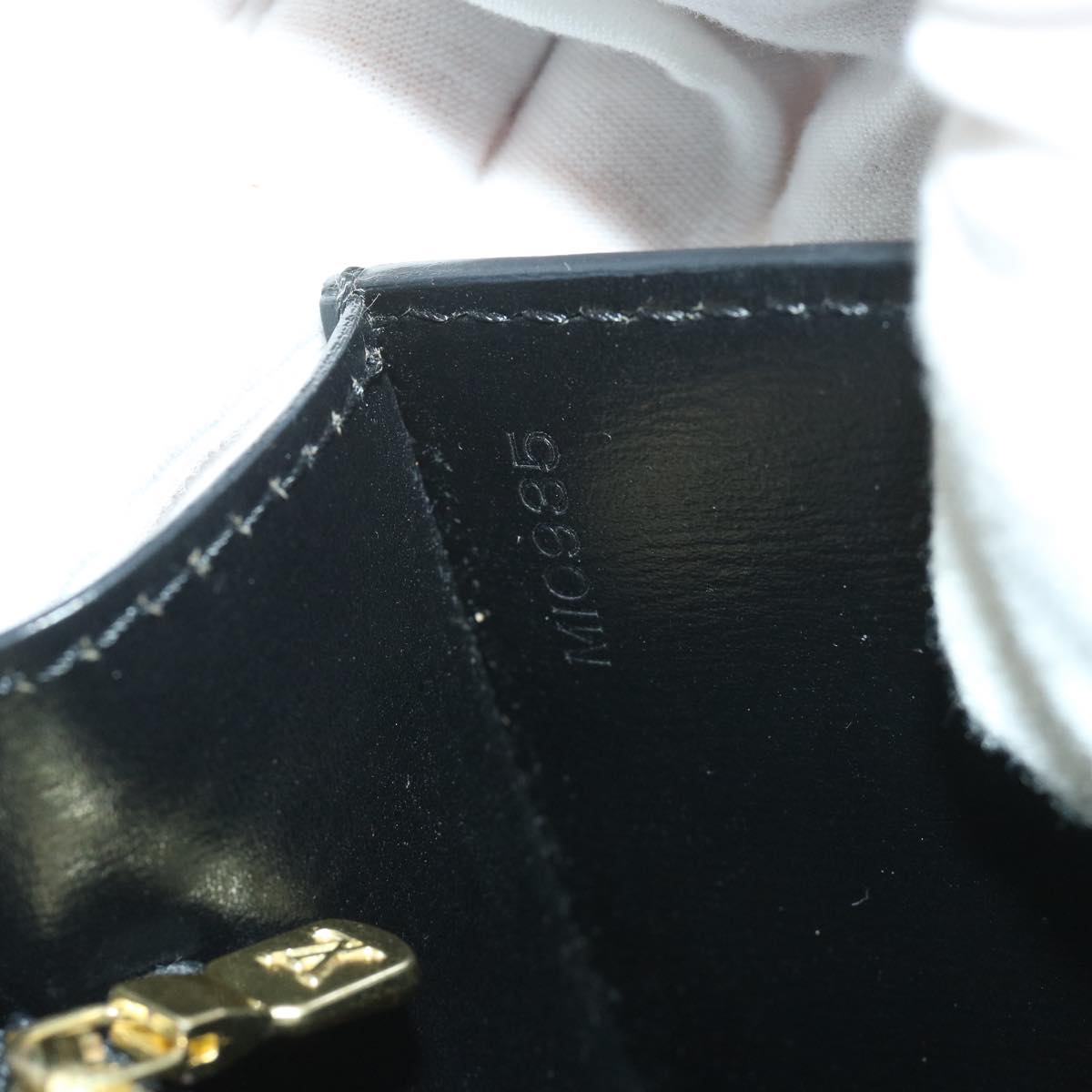 LOUIS VUITTON Epi Malesherbes Hand Bag Black M52372 LV yk9162
