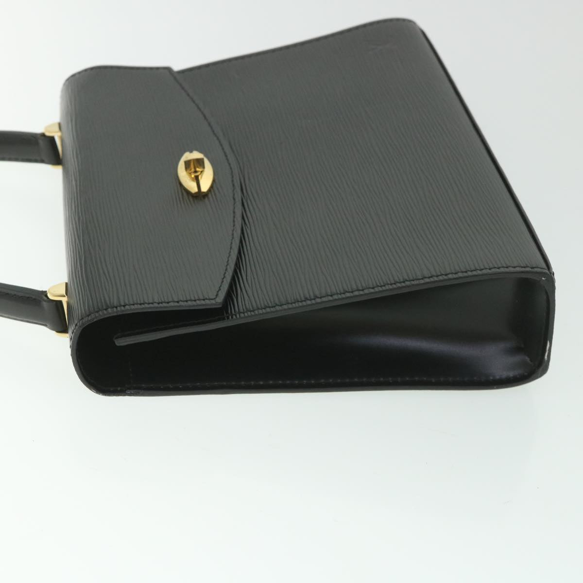 LOUIS VUITTON Epi Malesherbes Hand Bag Black M52372 LV yk9162