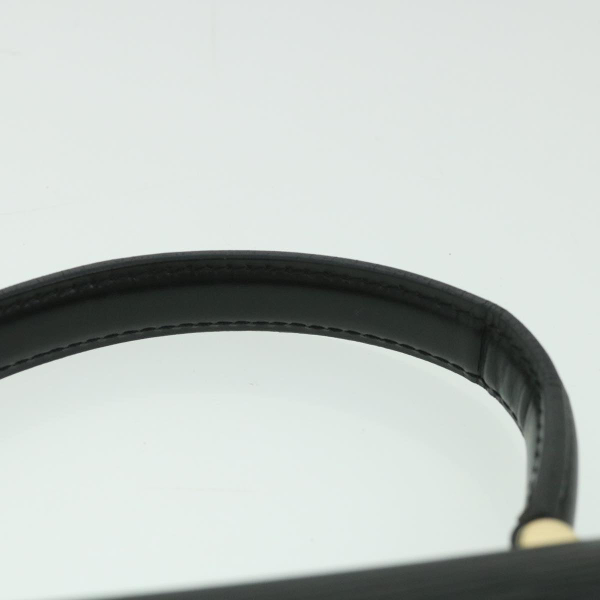 LOUIS VUITTON Epi Malesherbes Hand Bag Black M52372 LV yk9162