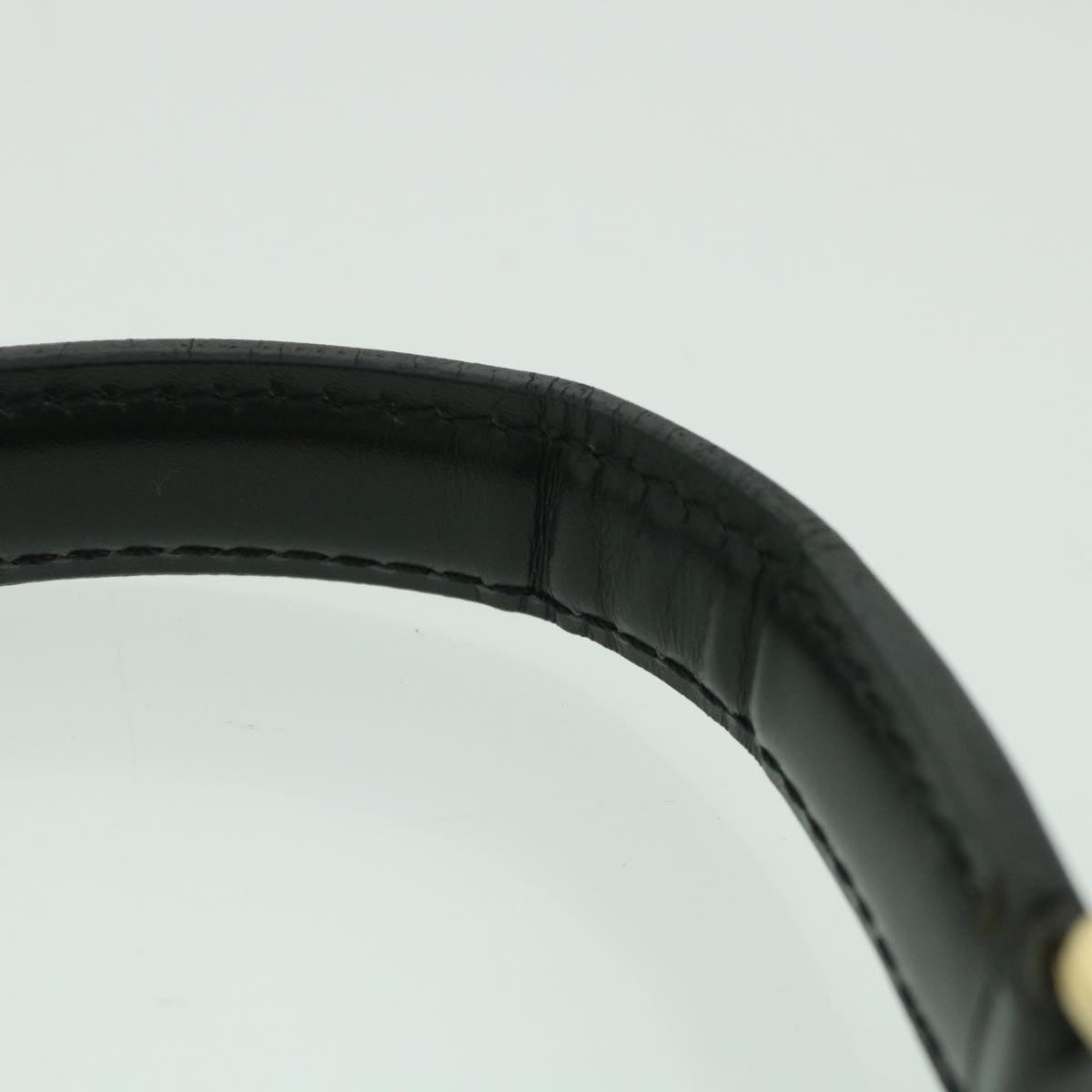 LOUIS VUITTON Epi Malesherbes Hand Bag Black M52372 LV yk9162