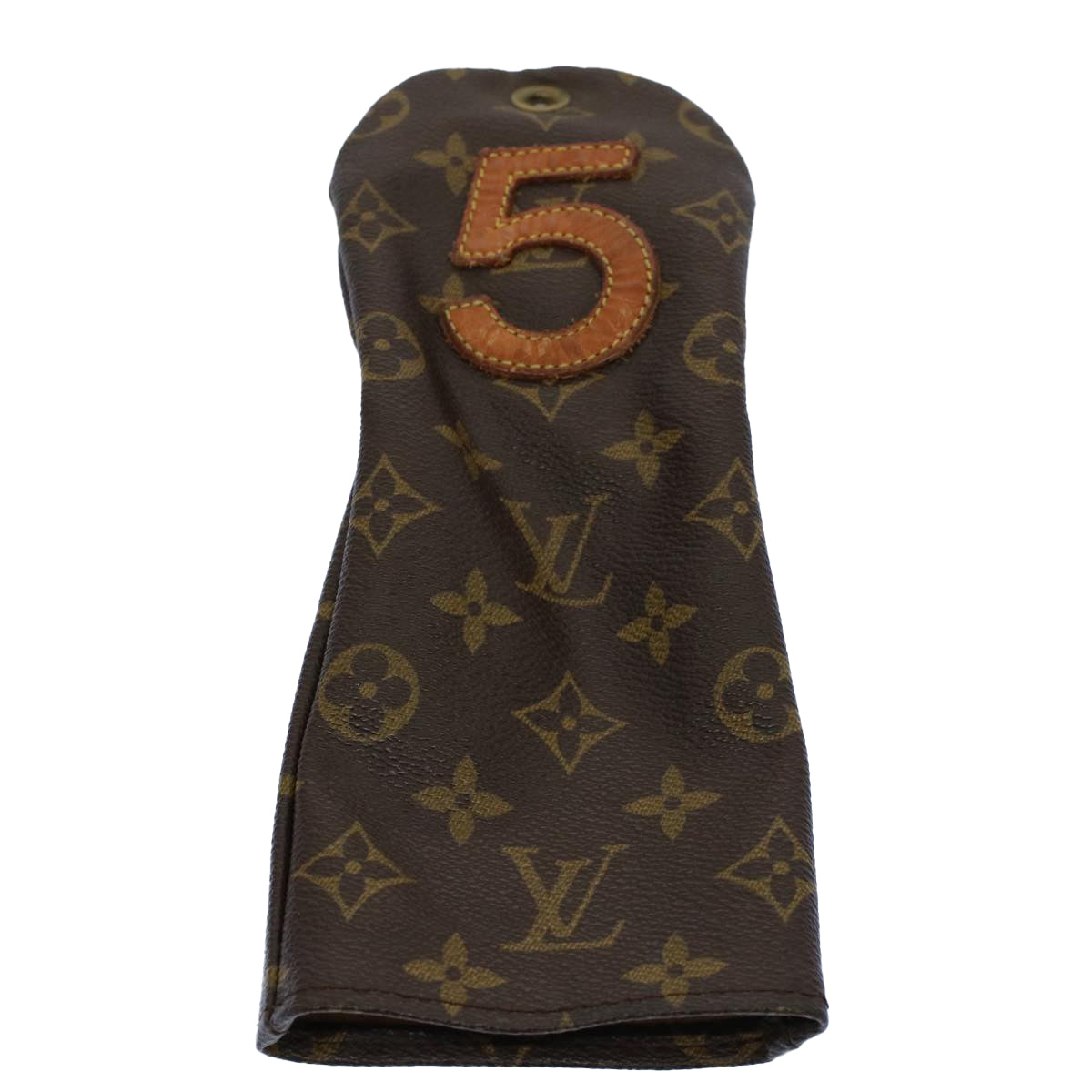 LOUIS VUITTON Monogram Golf Club Covers Pouch No.5 M58245 LV yk9164