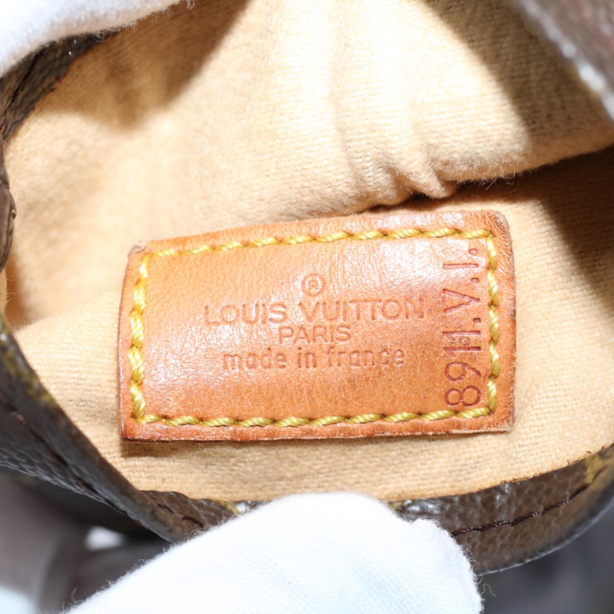 LOUIS VUITTON Monogram Golf Club Covers Pouch No.5 M58245 LV yk9164