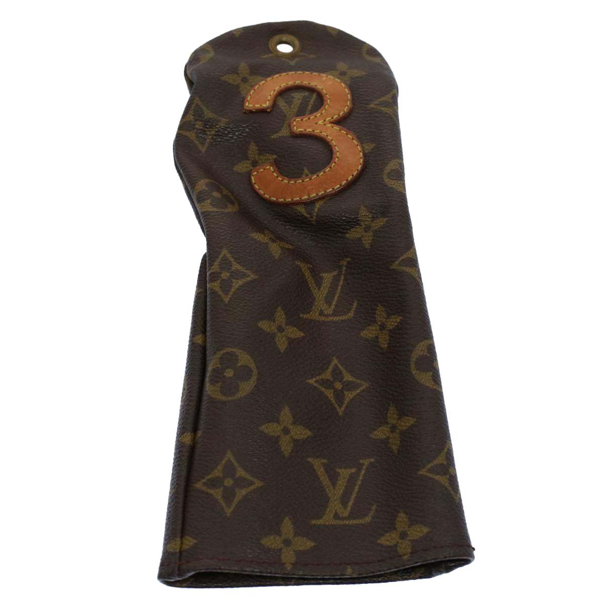 LOUIS VUITTON Monogram Golf Club Covers Pouch No.3 M58243 LV yk9165