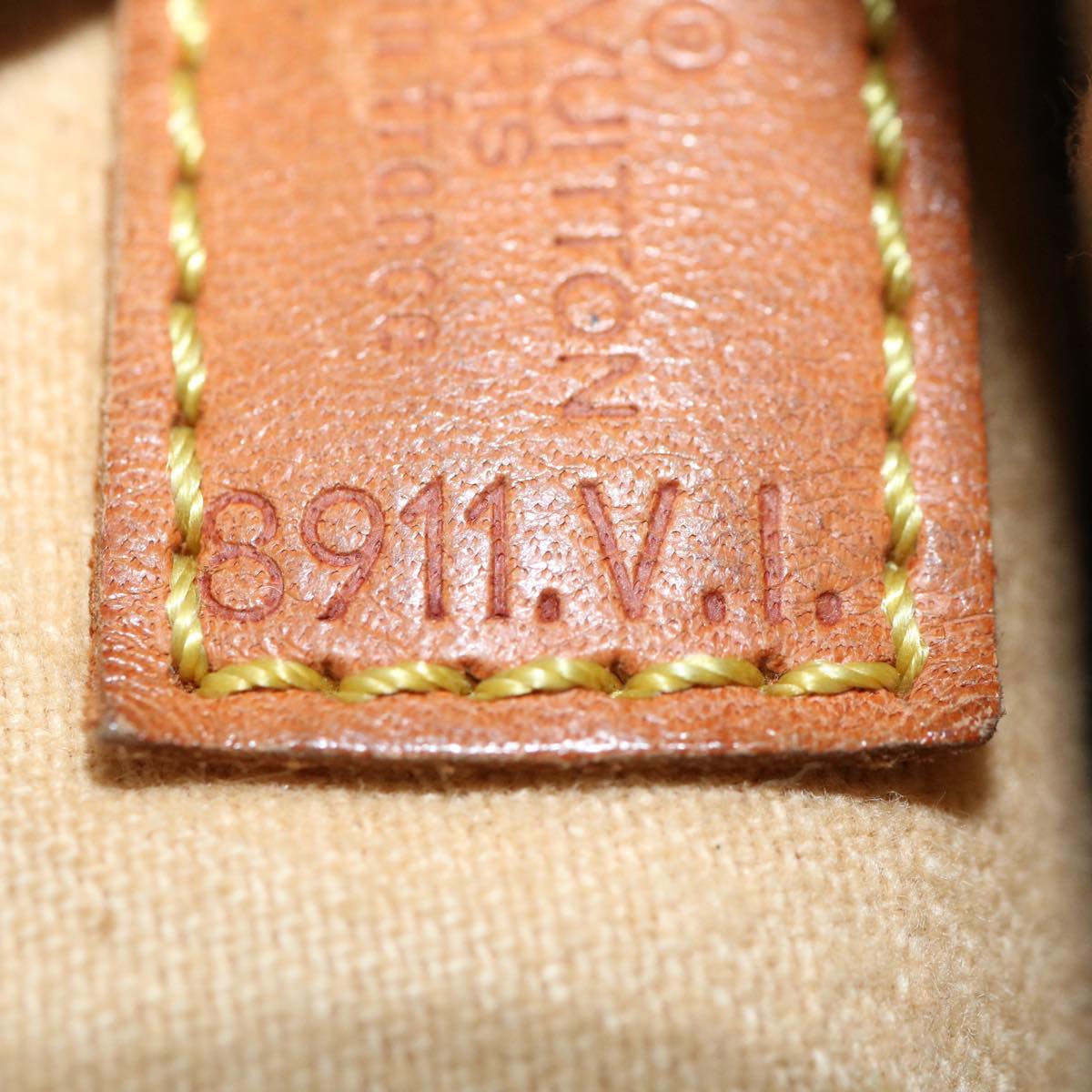 LOUIS VUITTON Monogram Golf Club Covers Pouch No.3 M58243 LV yk9165