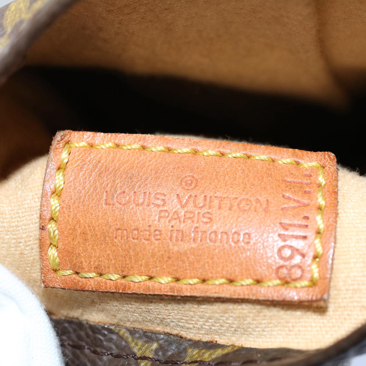 LOUIS VUITTON Monogram Golf Club Covers Pouch No.3 M58243 LV yk9165