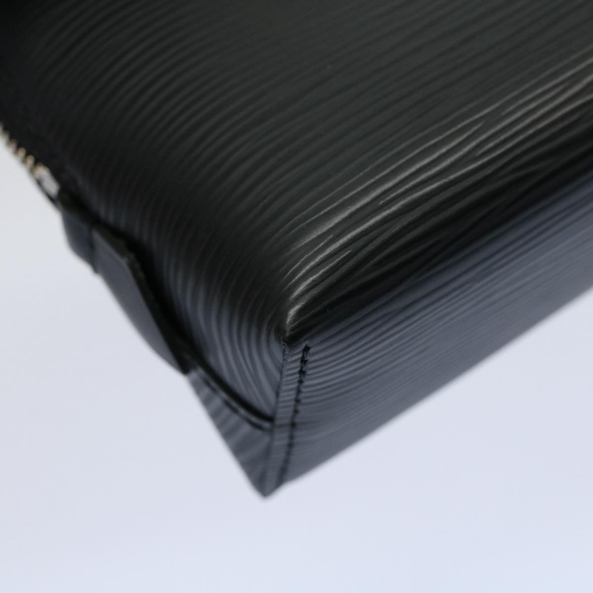 LOUIS VUITTON Epi Pochette Cosmetic PM Cosmetic Pouch Black M41348 yk9179