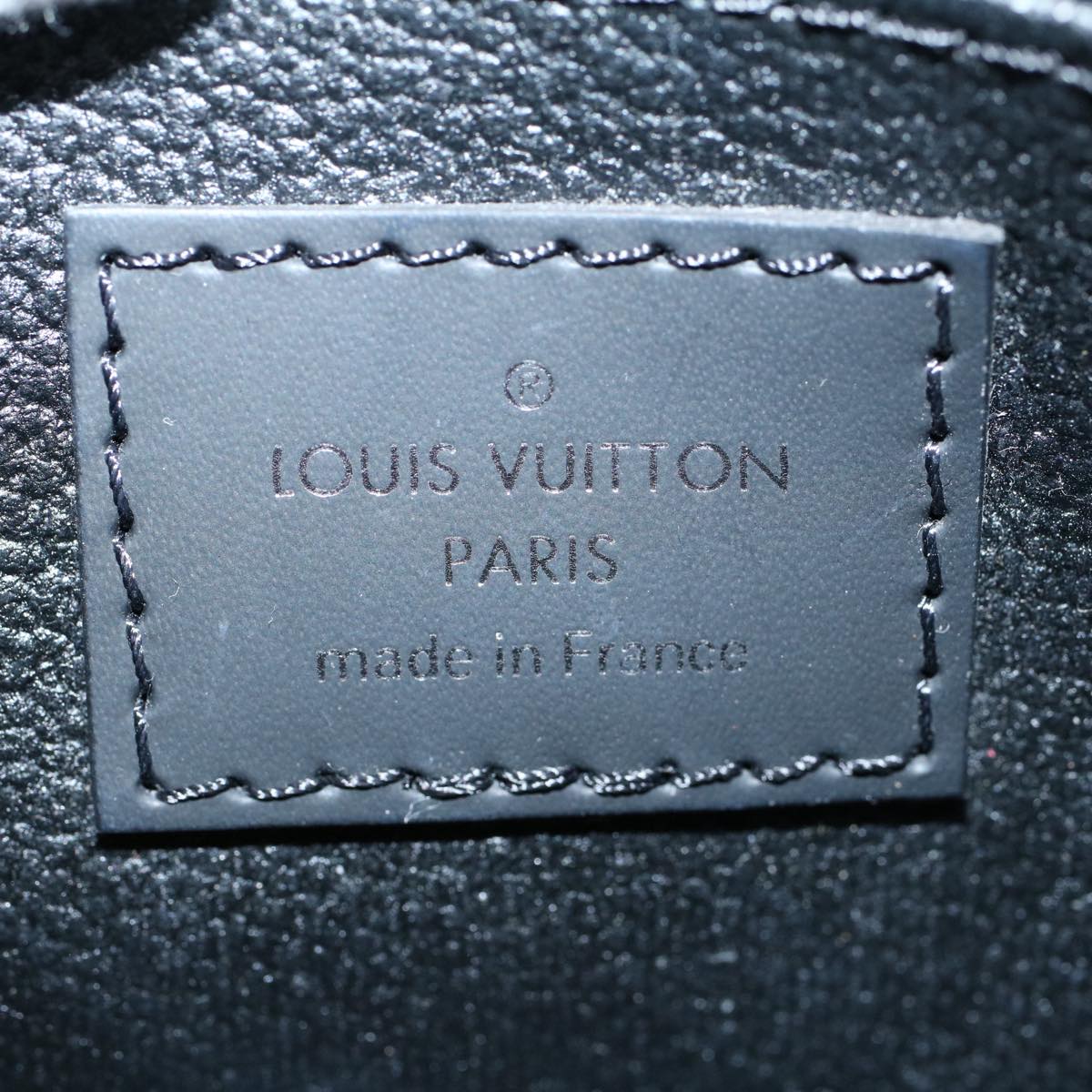 LOUIS VUITTON Epi Pochette Cosmetic PM Cosmetic Pouch Black M41348 yk9179