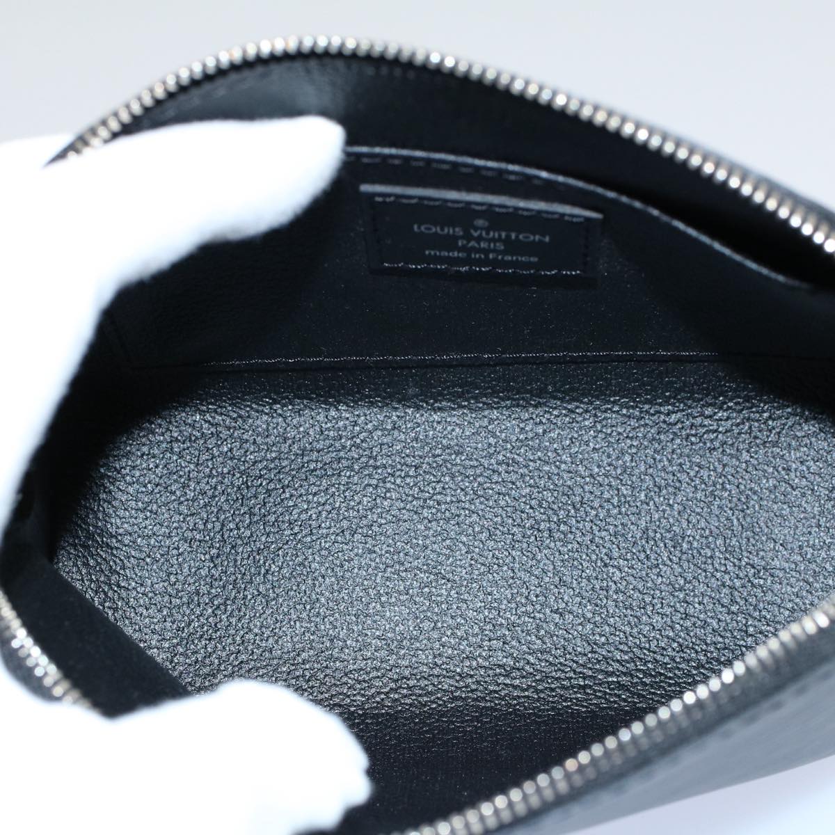 LOUIS VUITTON Epi Pochette Cosmetic PM Cosmetic Pouch Black M41348 yk9179