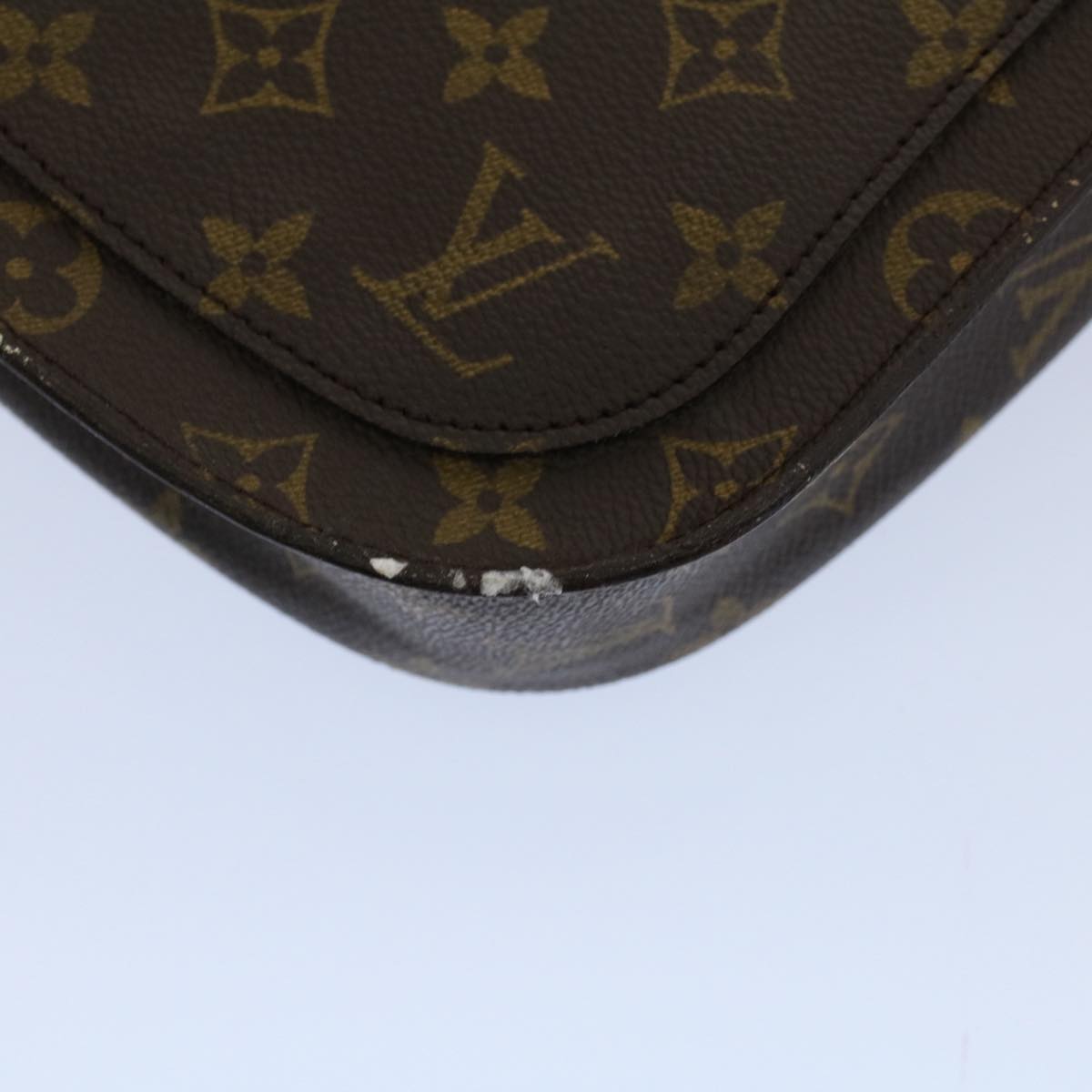 LOUIS VUITTON Monogram Saint Cloud GM Shoulder Bag M51242 LV yk9183