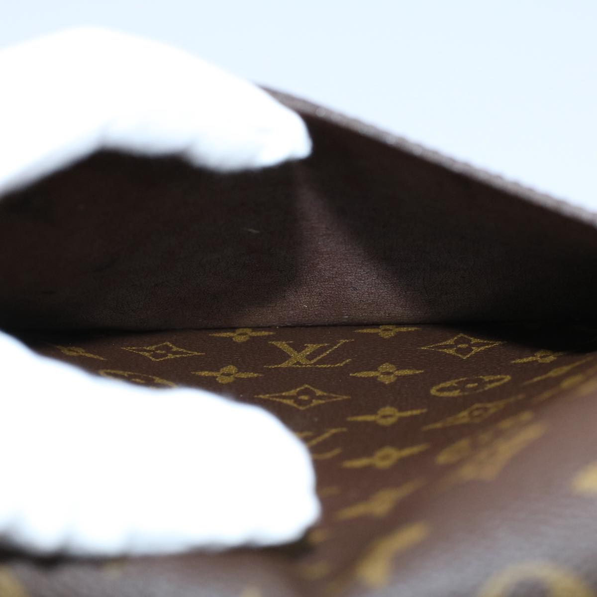 LOUIS VUITTON Monogram Saint Cloud GM Shoulder Bag M51242 LV yk9183