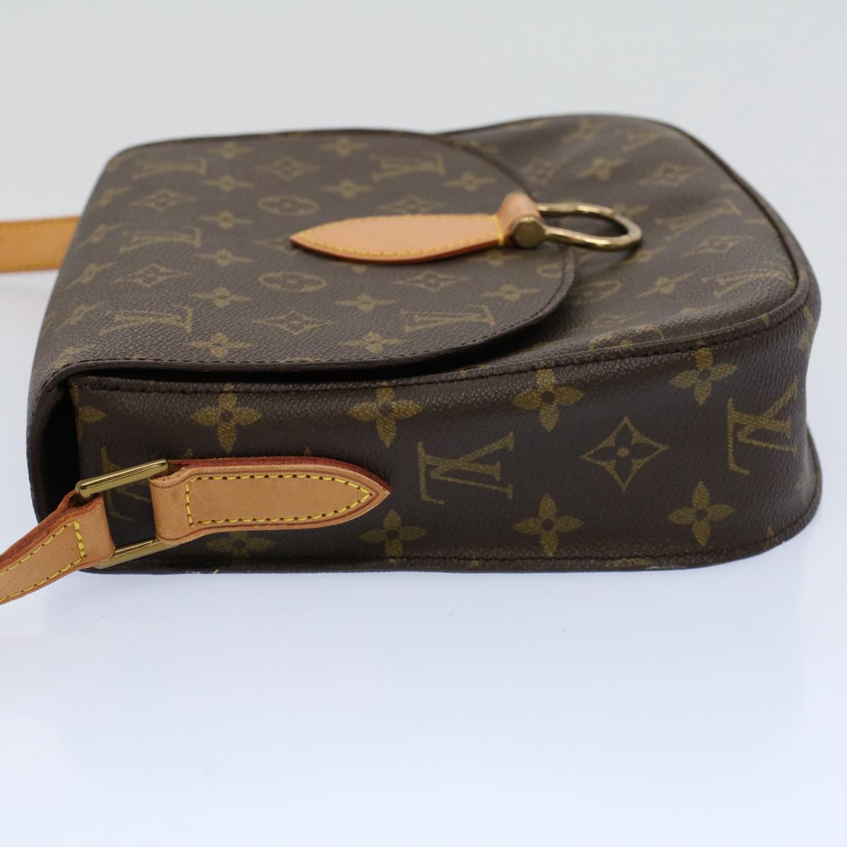 LOUIS VUITTON Monogram Saint Cloud GM Shoulder Bag M51242 LV yk9183