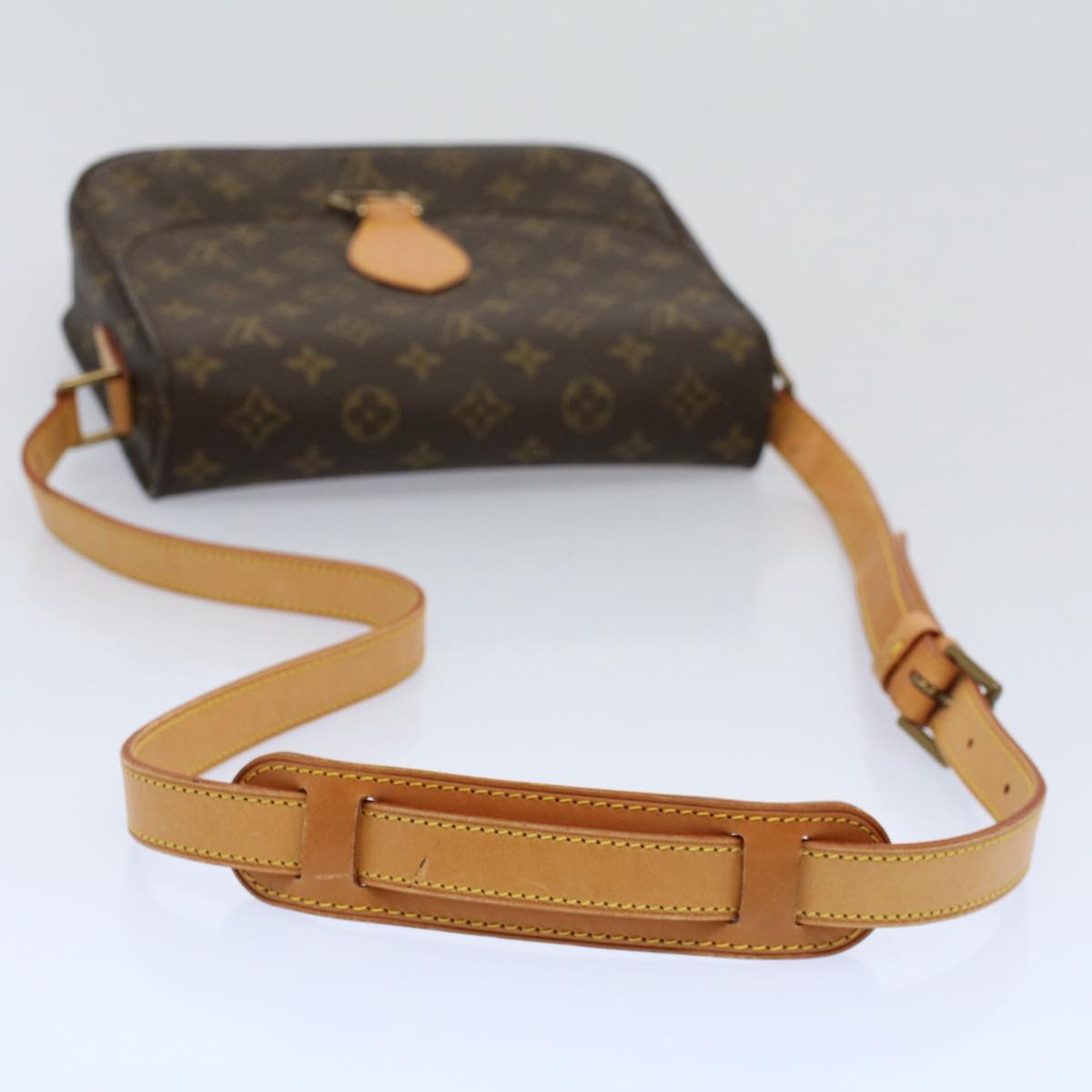 LOUIS VUITTON Monogram Saint Cloud GM Shoulder Bag M51242 LV yk9183