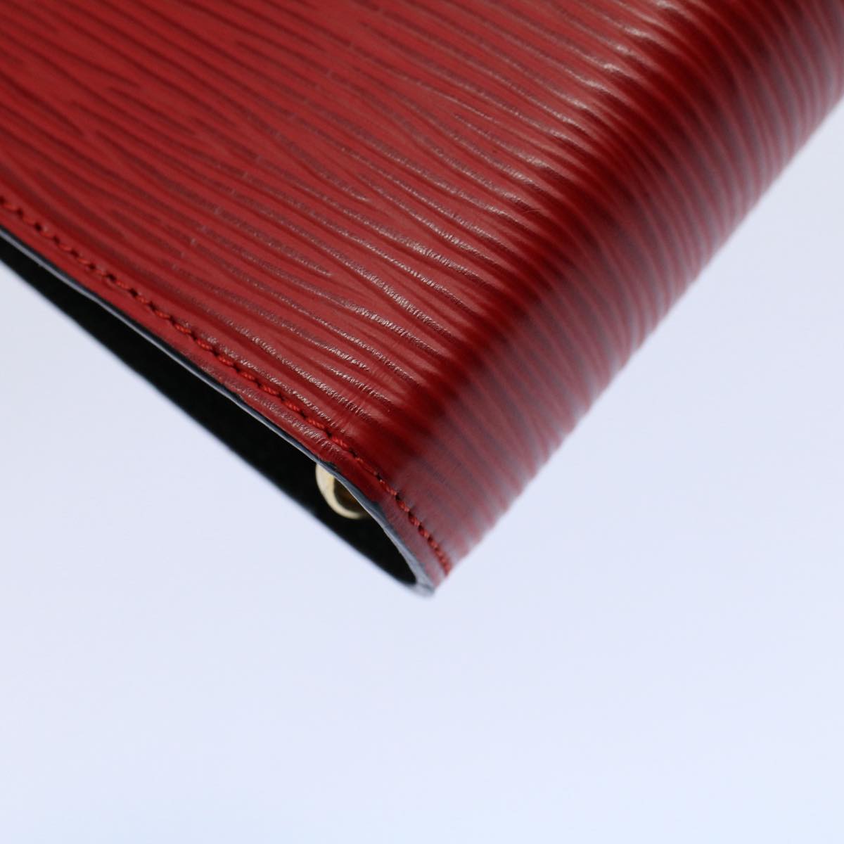 LOUIS VUITTON Epi Agenda MM Day Planner Cover Red R20047 LV yk9184