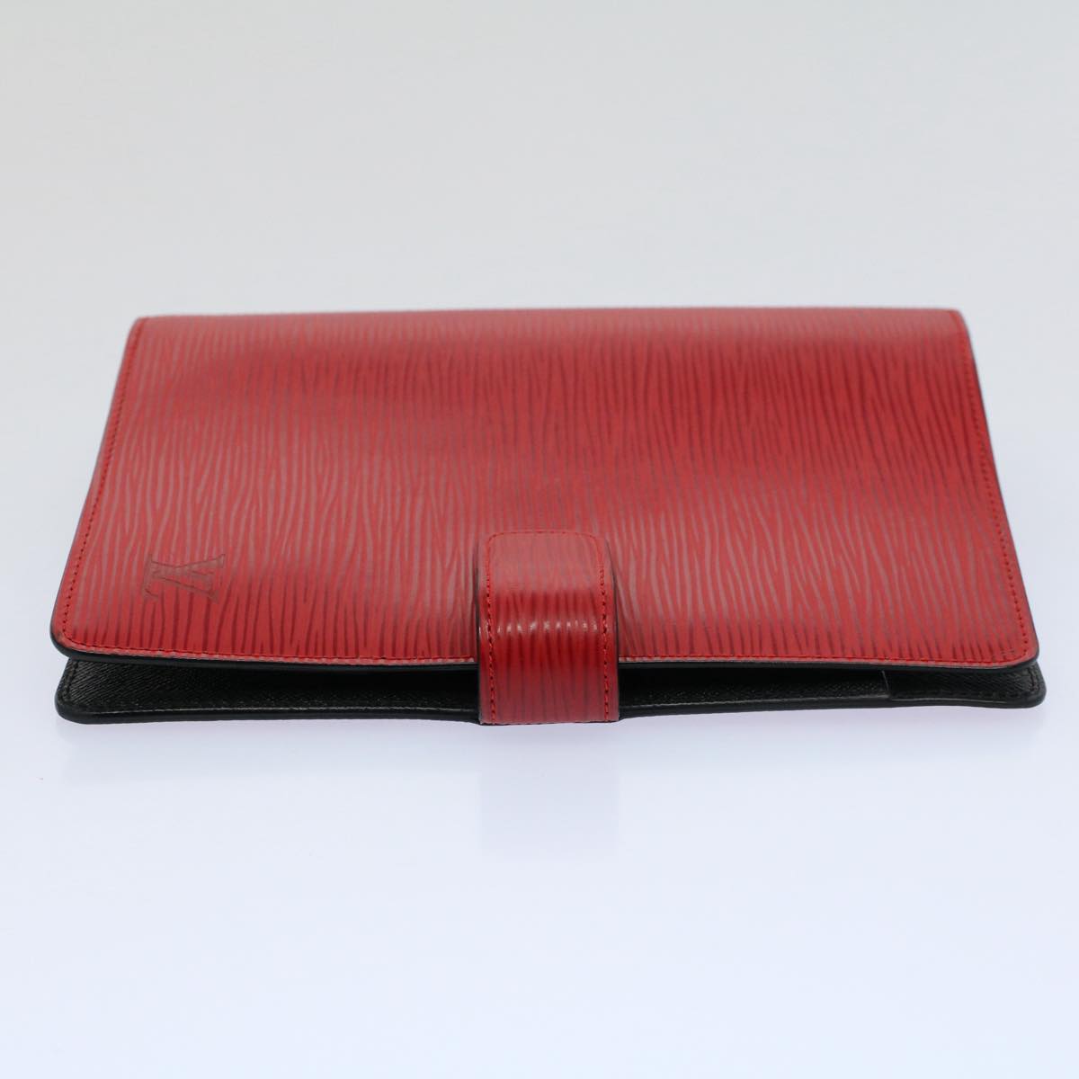 LOUIS VUITTON Epi Agenda MM Day Planner Cover Red R20047 LV yk9184
