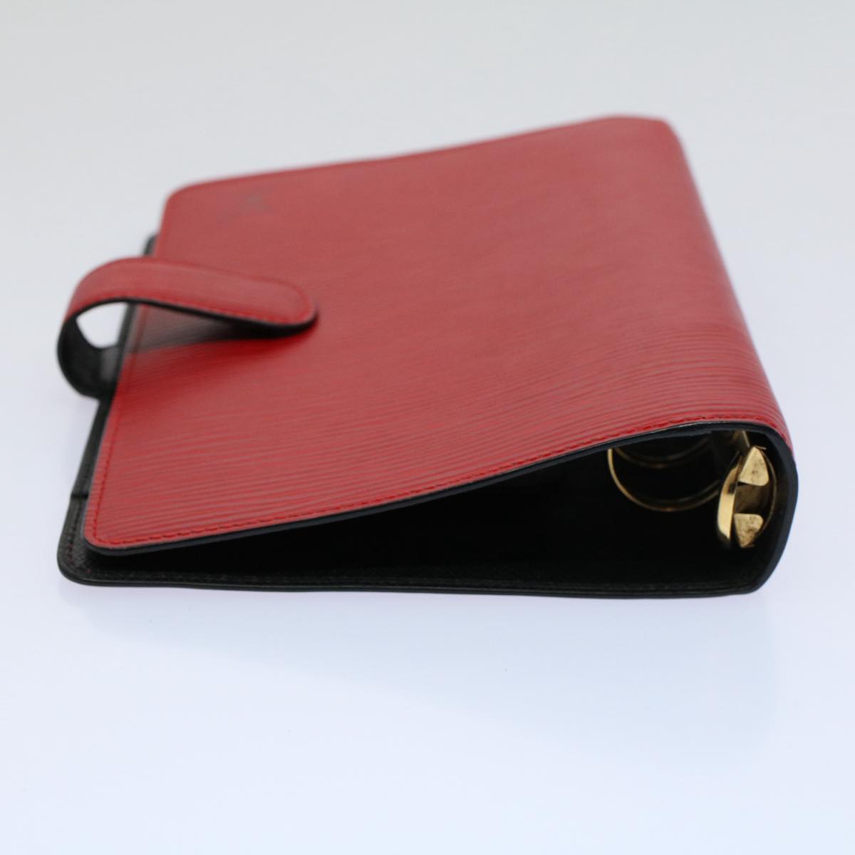 LOUIS VUITTON Epi Agenda MM Day Planner Cover Red R20047 LV yk9184