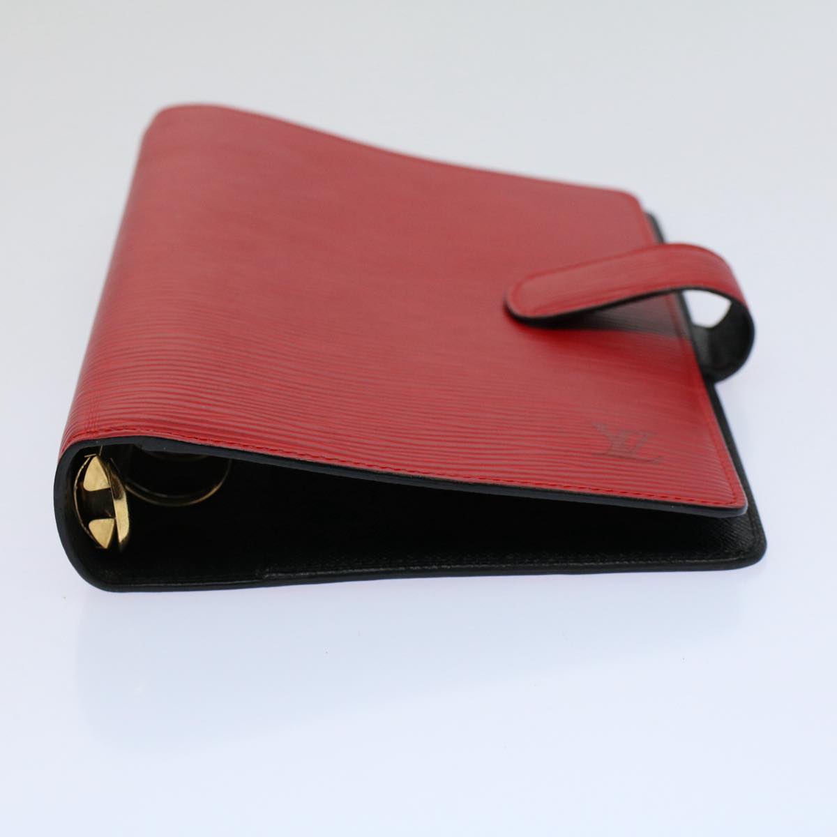 LOUIS VUITTON Epi Agenda MM Day Planner Cover Red R20047 LV yk9184