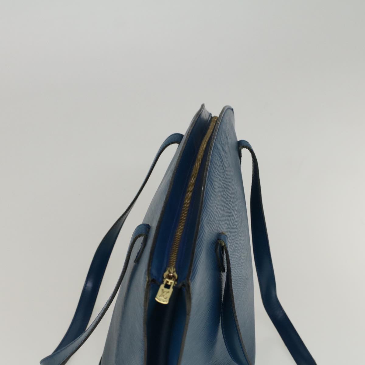 LOUIS VUITTON Epi Saint Jacques Shopping Shoulder Bag Blue M52275 LV yk9215