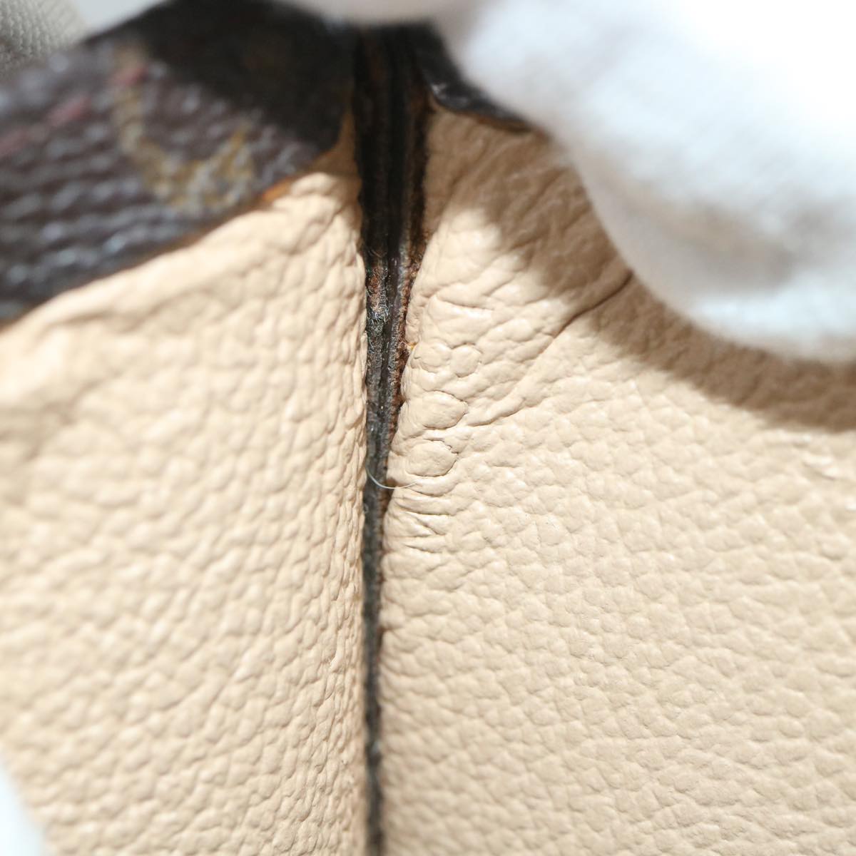LOUIS VUITTON Monogram Sac Plat Hand Bag M51140 LV yk9228